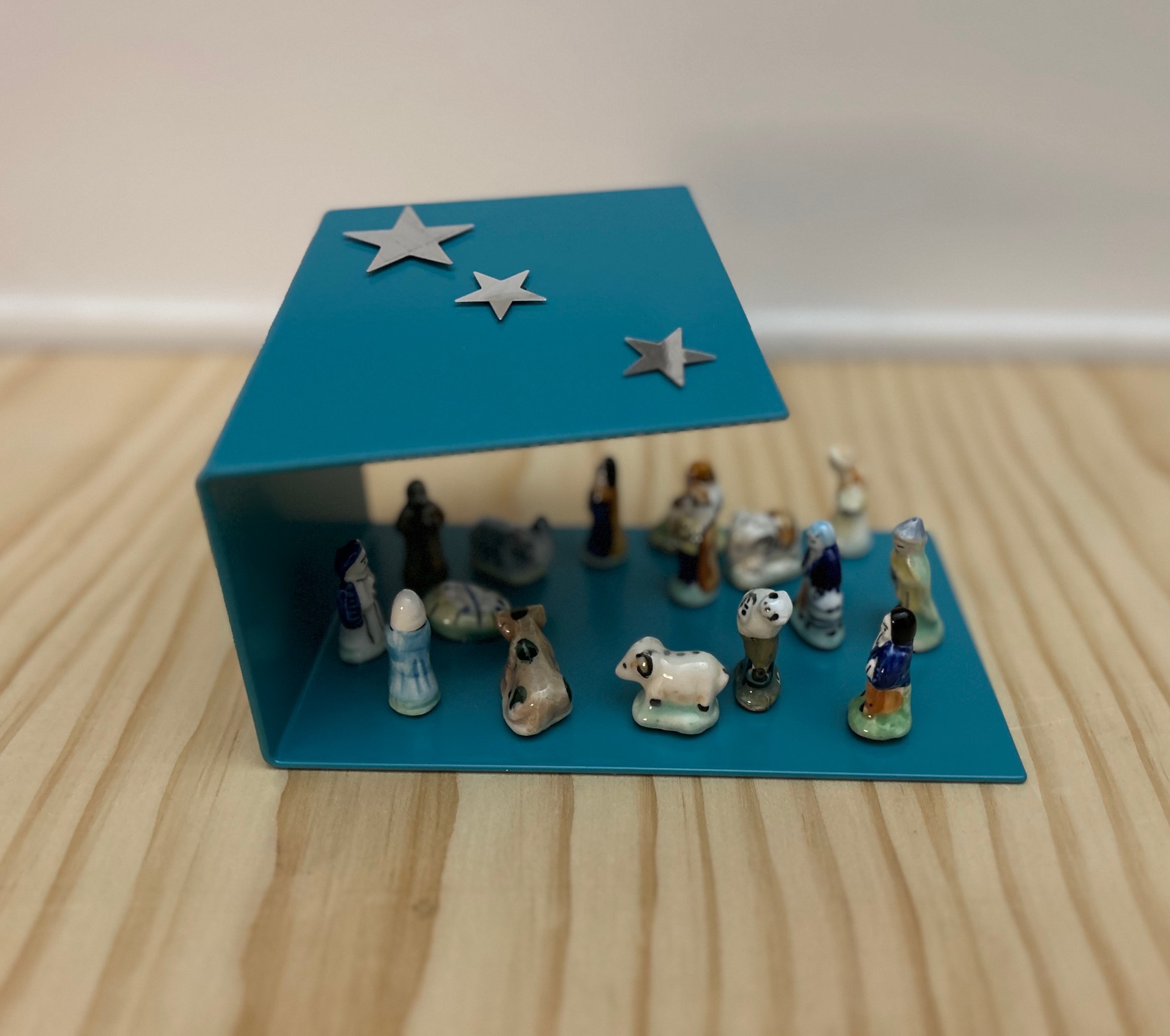 Bleu Turquoise (PM) / Santons Pol