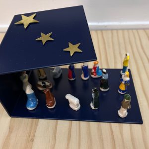 Bleu Nuit (PM) / Santons Basile couleur