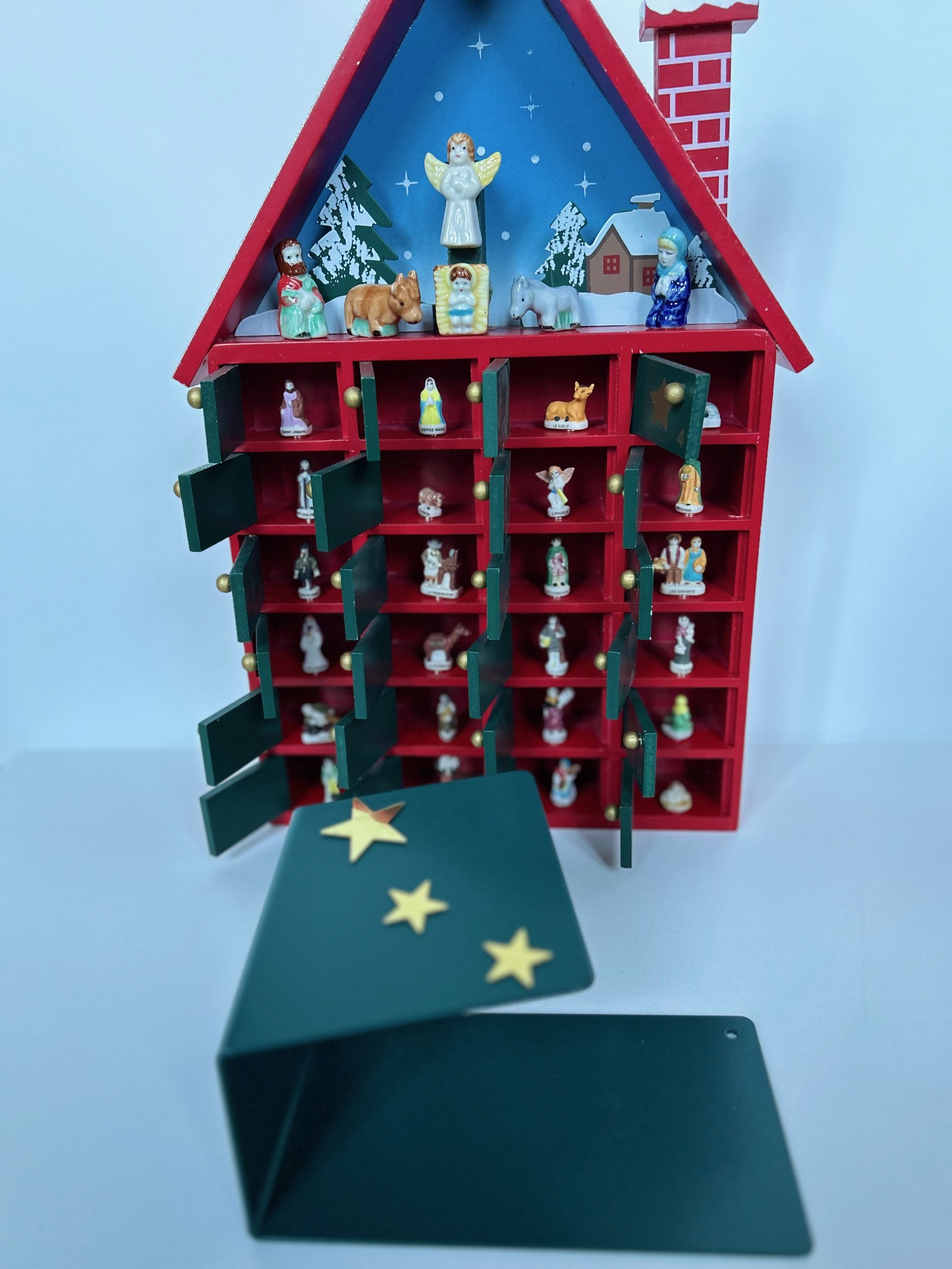 Vert / Santons Marie-Hélène pour Calendrier (Pastorale) – Image 4